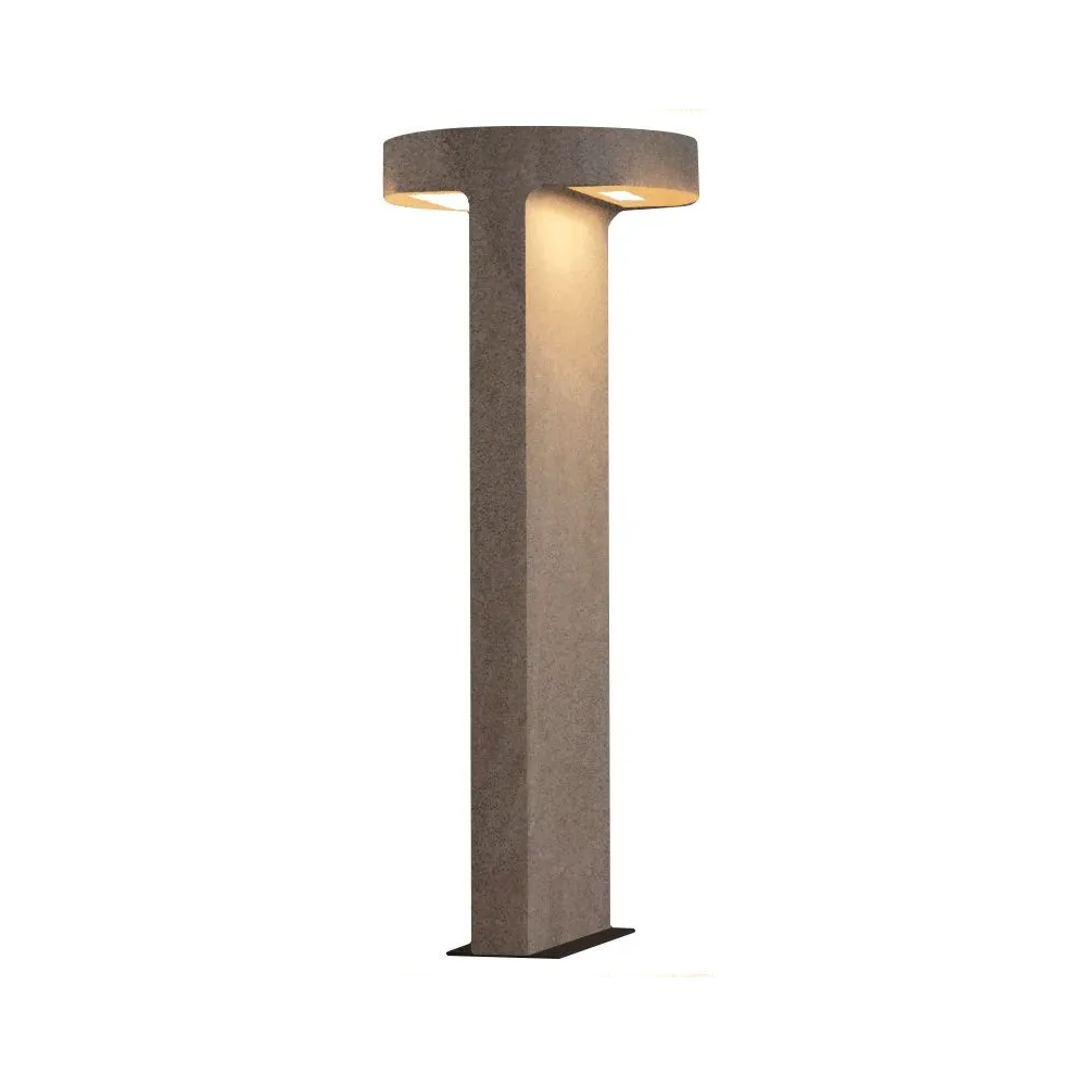 Außenpoller ZAMBELIS 2x8W IP65 70cm DESIGN Beton E384 FS