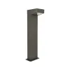 Buitenpaal ZAMBELIS H500 12W Asymmetrisch IP65 DESIGN Grafiet E418