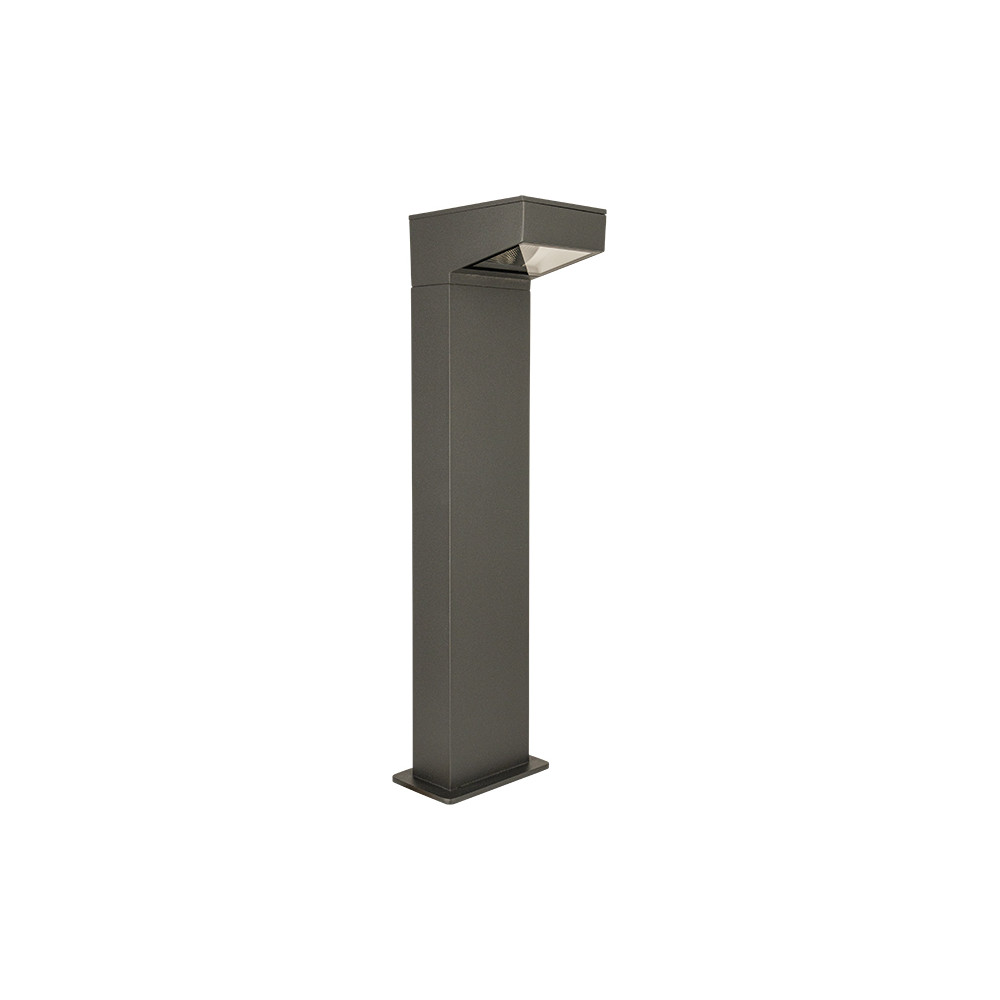 Buitenpaal ZAMBELIS H500 12W Asymmetrisch IP65 DESIGN Grafiet E418
