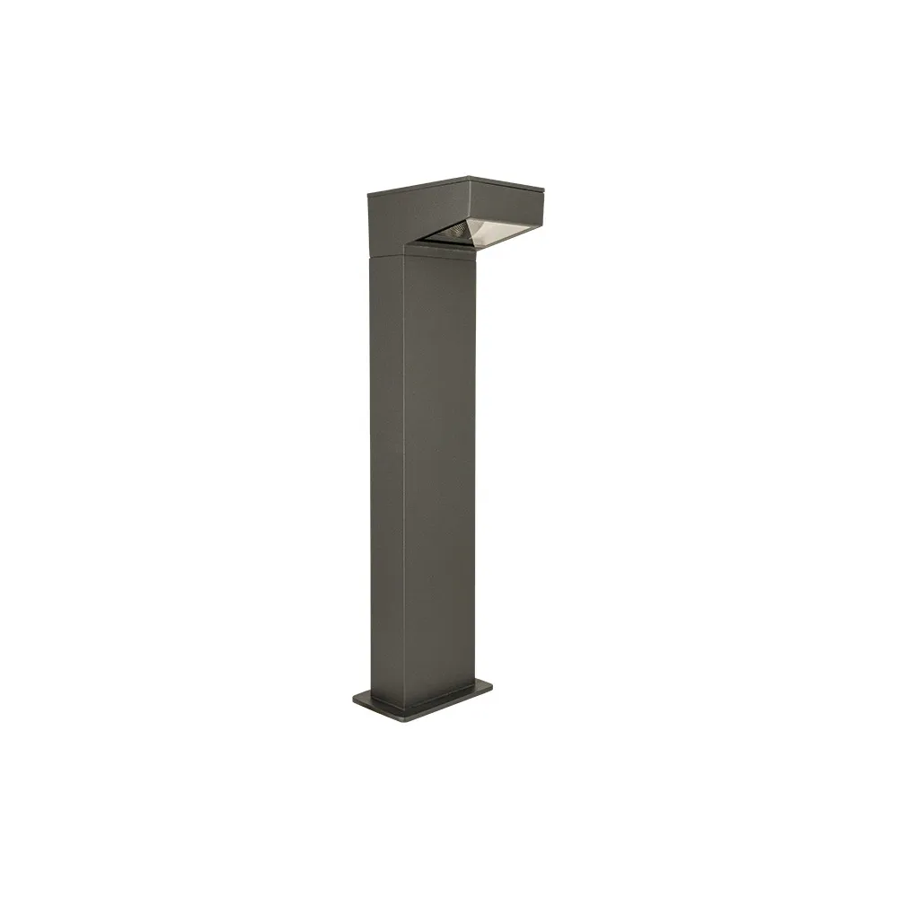Buitenpaal ZAMBELIS H500 12W Asymmetrisch IP65 DESIGN Grafiet E418