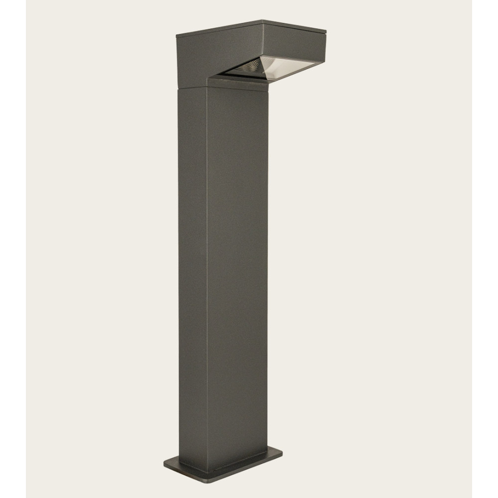 Buitenpaal ZAMBELIS H500 12W Asymmetrisch IP65 DESIGN Grafiet E418