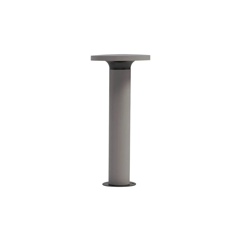 Außenpoller ZAMBELIS H600 11W IP65 DESIGN Schwarz und Beton E476 FS