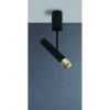 Ceiling Light ZAMBELIS 4W DESIGN Sand Black 22028