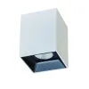 Plafonnier ZAMBELIS 10W  DESIGN Blanc et Noir S068 FS