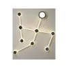 Plafondlamp ZAMBELIS D15 24W DESIGN Zwart Zandkleur 19164 FS