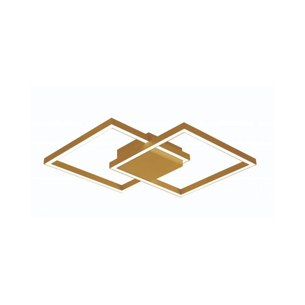 Deckenleuchte ZAMBELIS 25W DESIGN Gold Gebürstet Matt 2028