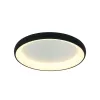 Plafonnier ZAMBELIS D600 43W DESIGN Noir Sablé 2048