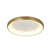 Plafonnier ZAMBELIS D600 43W DESIGN Or Brossé Mat 2050