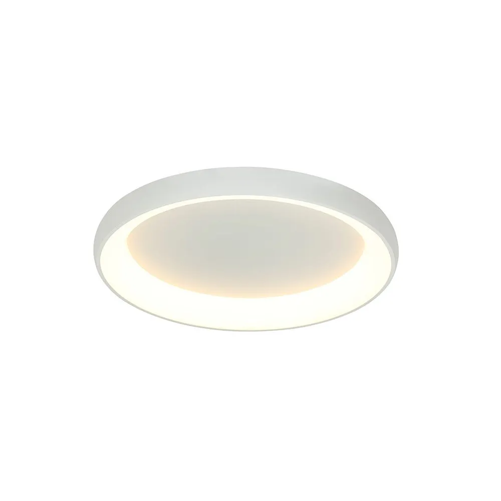 Deckenleuchte ZAMBELIS D800 60W DESIGN Sandgestrahltes Weiß 2057
