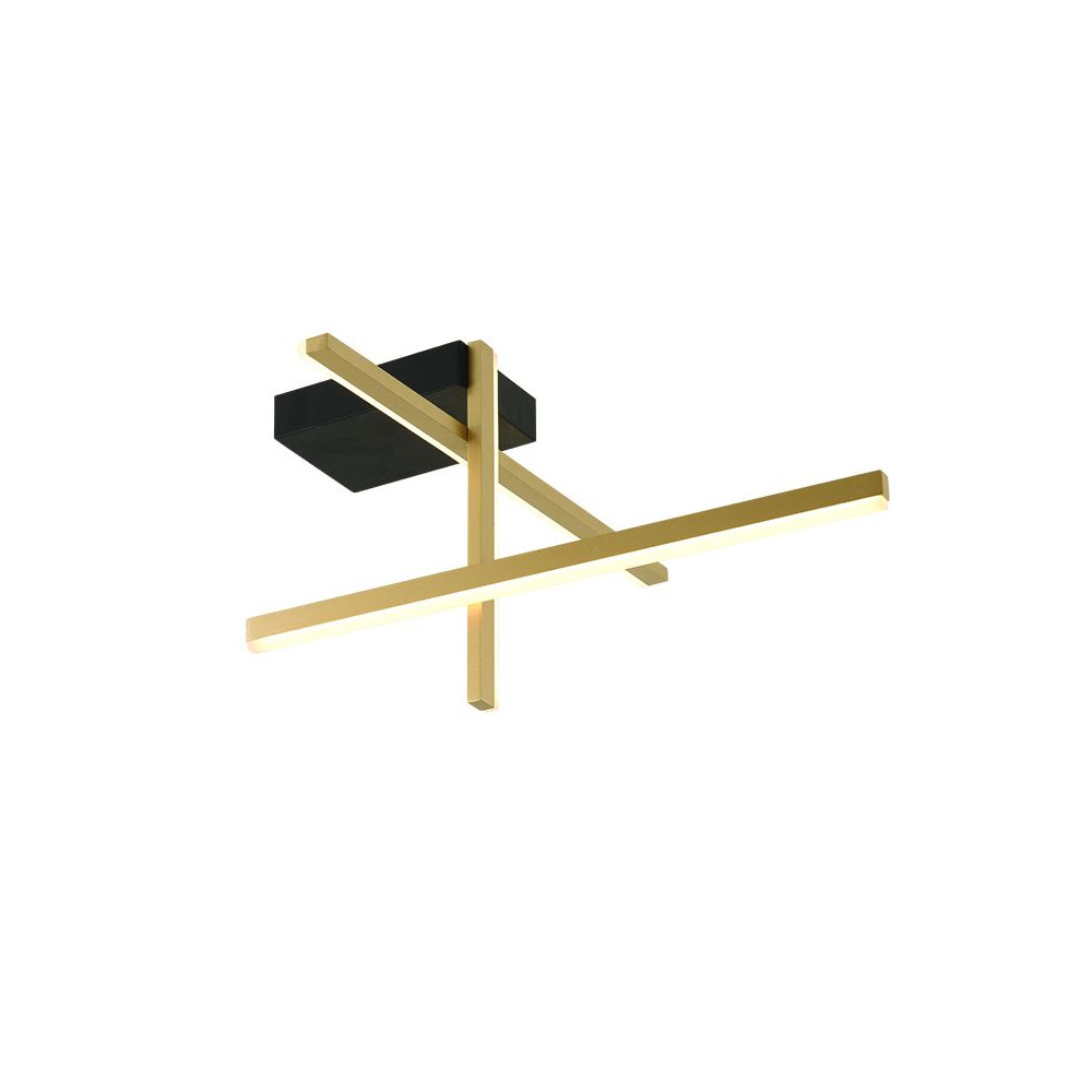 Ceiling Light ZAMBELIS 23W DESIGN Matte Gold 22024 FS