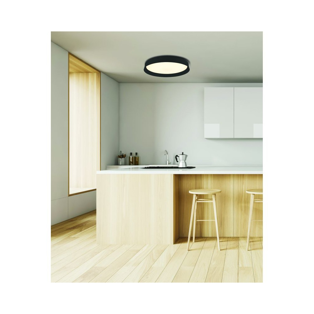 Deckenleuchte ZAMBELIS D380 20W DESIGN Weiß Matt 22127