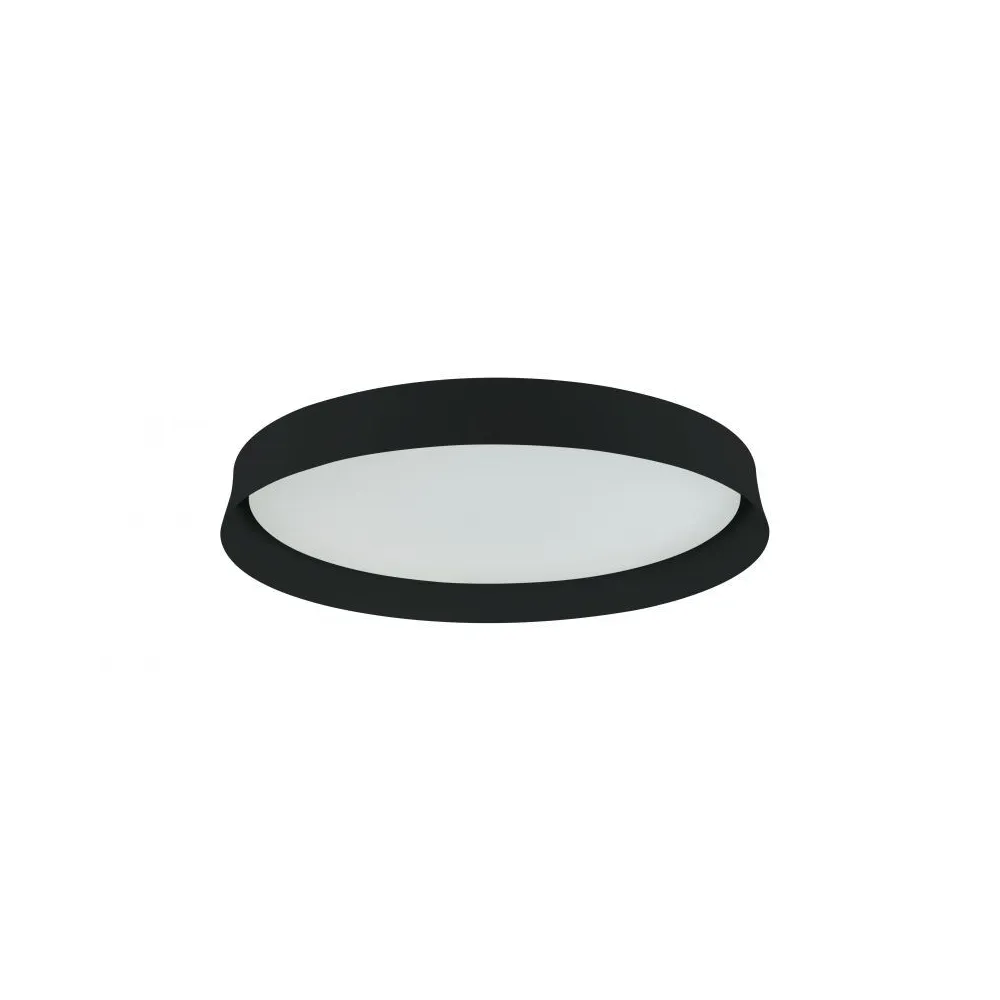 Deckenleuchte ZAMBELIS D380 20W DESIGN Schwarz Matt 22128