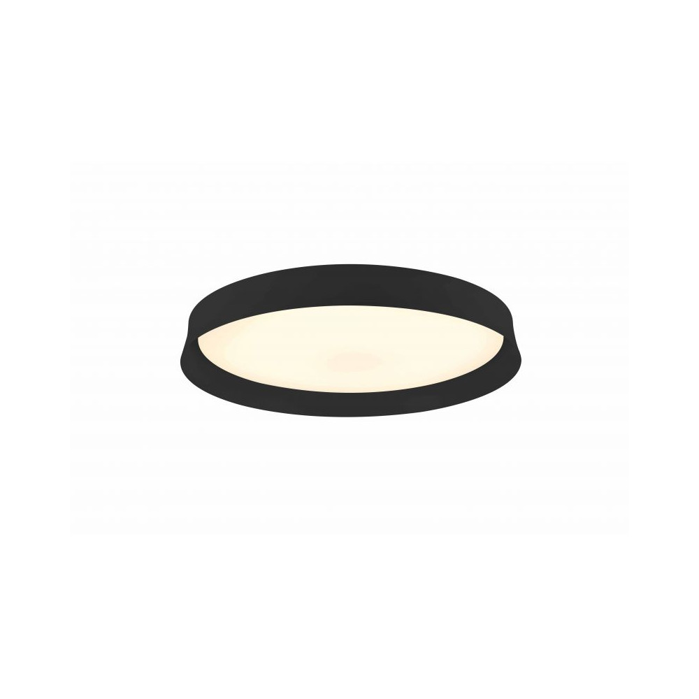 Plafondlamp ZAMBELIS D380 20W DESIGN Zwart Mat 22128