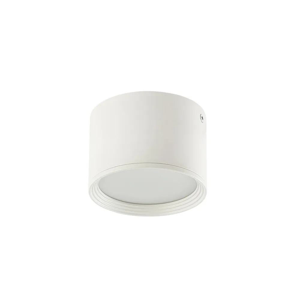 Deckenleuchte ZAMBELIS D110 8W DESIGN Weiß Sandgestrahlt 22133
