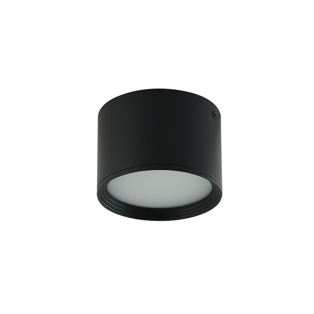 Deckenleuchte ZAMBELIS D110 8W DESIGN Schwarz Sandgestrahlt 22134