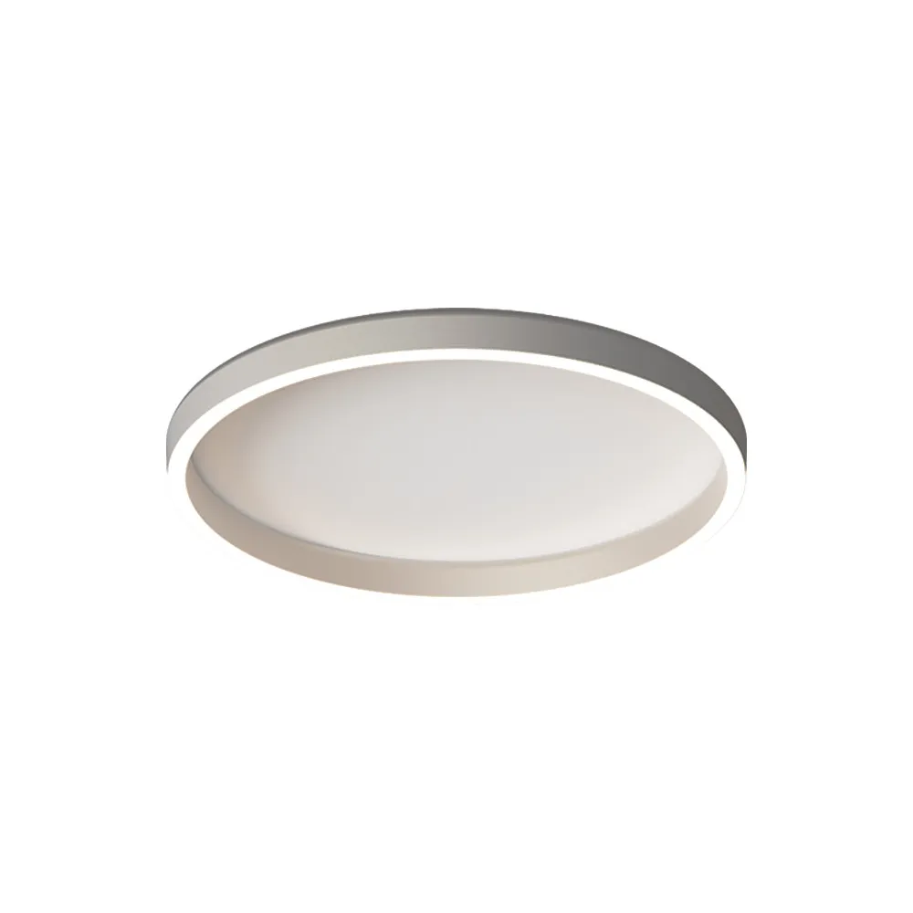 Plafonnier ZAMBELIS D590 41W CCT Dimmable DESIGN Argent Brossé 25165