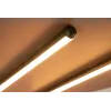 Deckenleuchte ZAMBELIS D400 28W Dimmbar DESIGN Ziegelrot und Mattschwarz 2567 FS