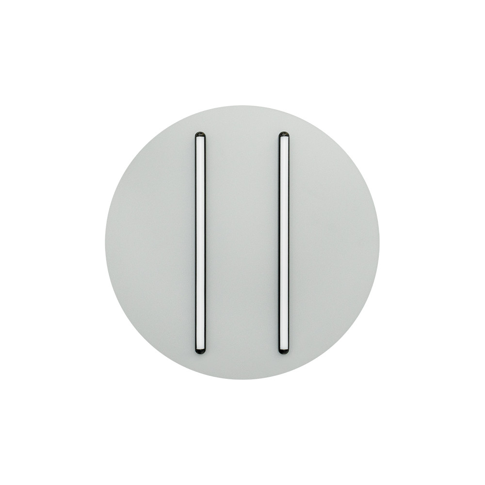 Ceiling Light ZAMBELIS D400 28W Dimmable DESIGN Sand Grey and Matte Black 2568 FS