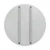 Ceiling Light ZAMBELIS D600 43W Dimmable DESIGN Sand Grey and Black 2570 FS
