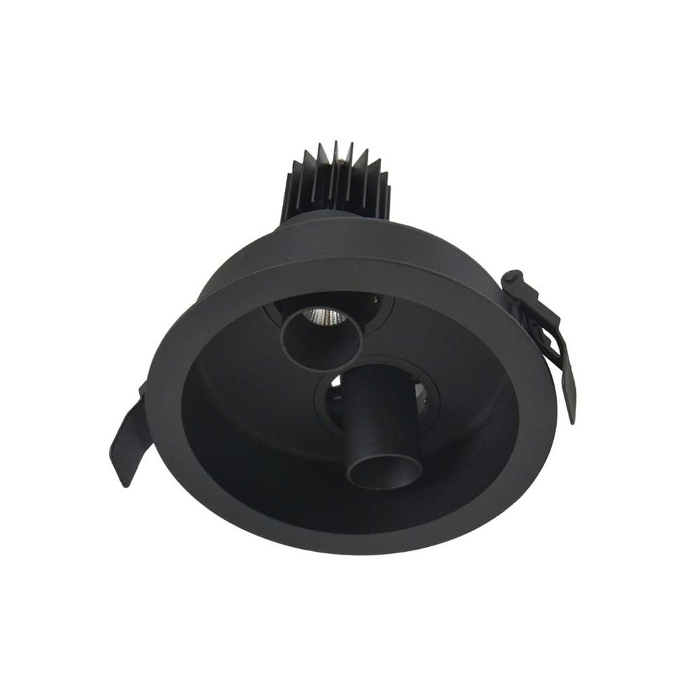 Downlight ZAMBELIS D128 18W DESIGN Sand Black 1926