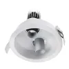 Downray ZAMBELIS D128 18W DESIGN Wit Gezandstraald 1927 FS
