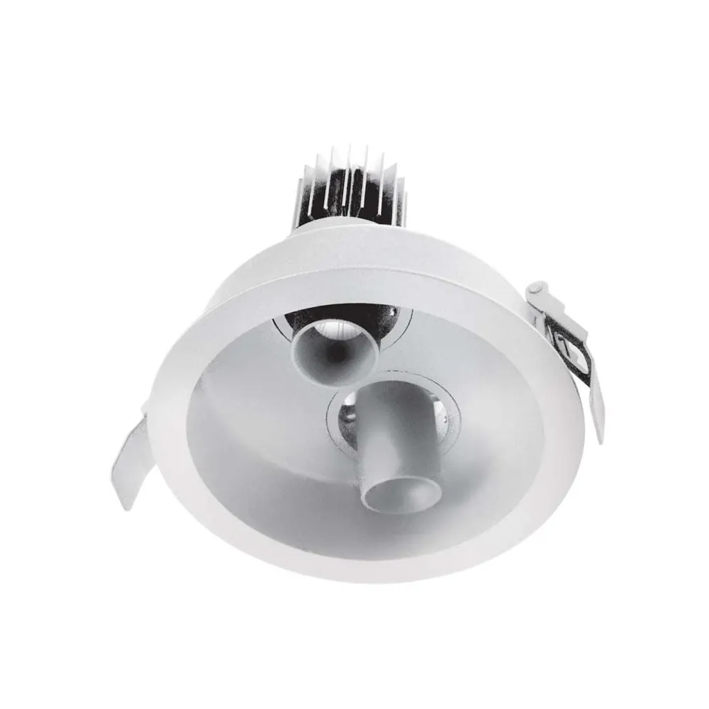 Downray Orientable ZAMBELIS D128 2x9W DESIGN Blanc Sablé 1927 FS