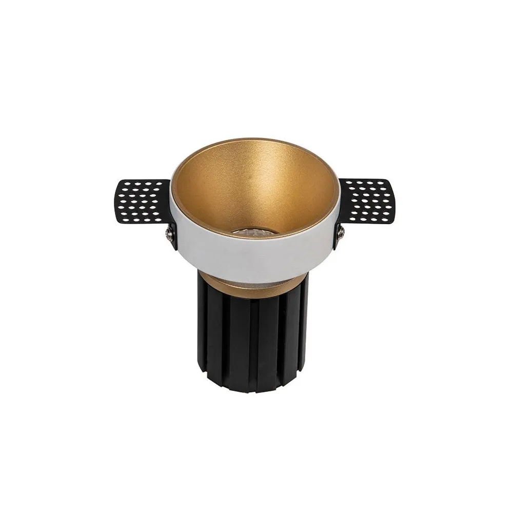DownRay Trimless ZAMBELIS D62 6W DESIGN Doré Mat Avec Driver S095-G