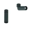 Plafonnier Orientable ZAMBELIS D45 7W DESIGN Noir Mat Avec Driver S122