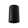 Schwenkbare Deckenleuchte ZAMBELIS D85 10W IP44 DESIGN Schwarz Sandgestrahlt S180