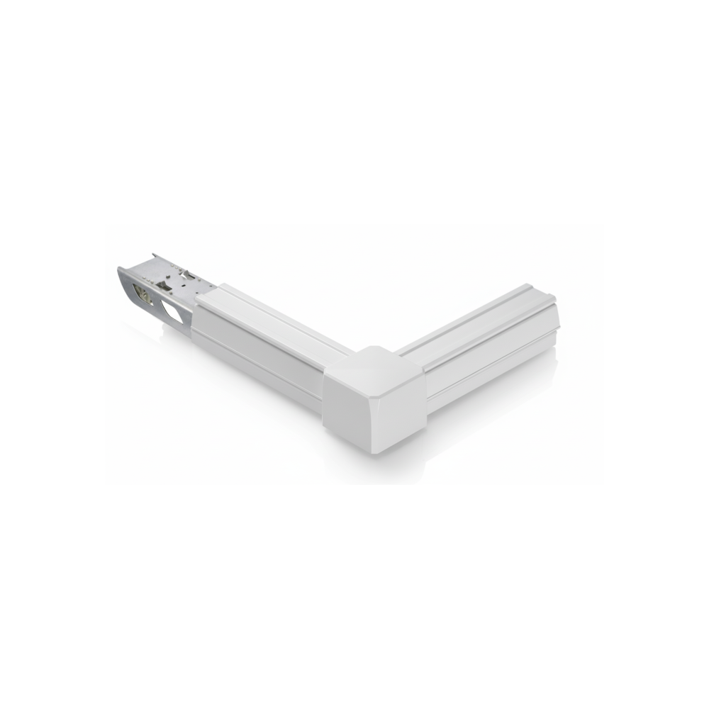 Connecteur en L Droite CLAREO TECH 2 pour Rail Multi Phases
