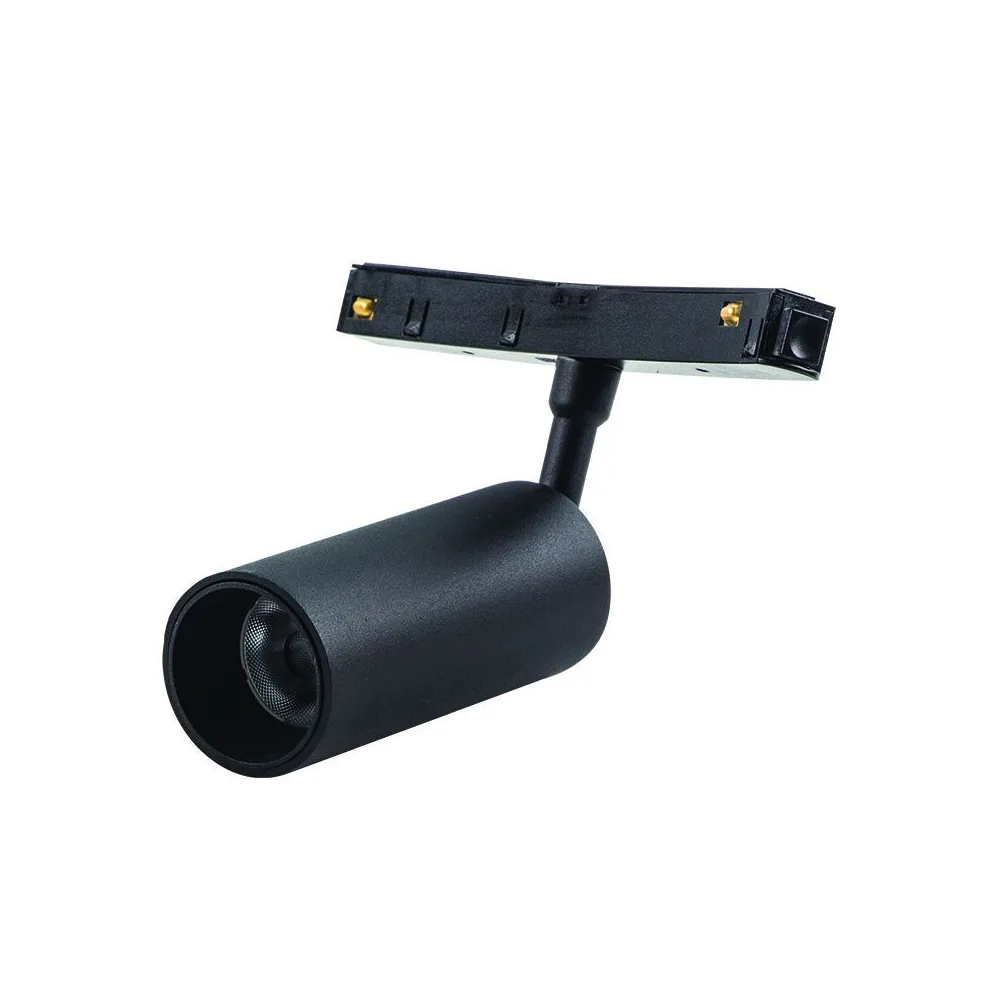 Luminaire magnétique Orientable Courbe ZAMBELIS D600 8W Dimmable DESIGN Noir Sablé 22094 FS