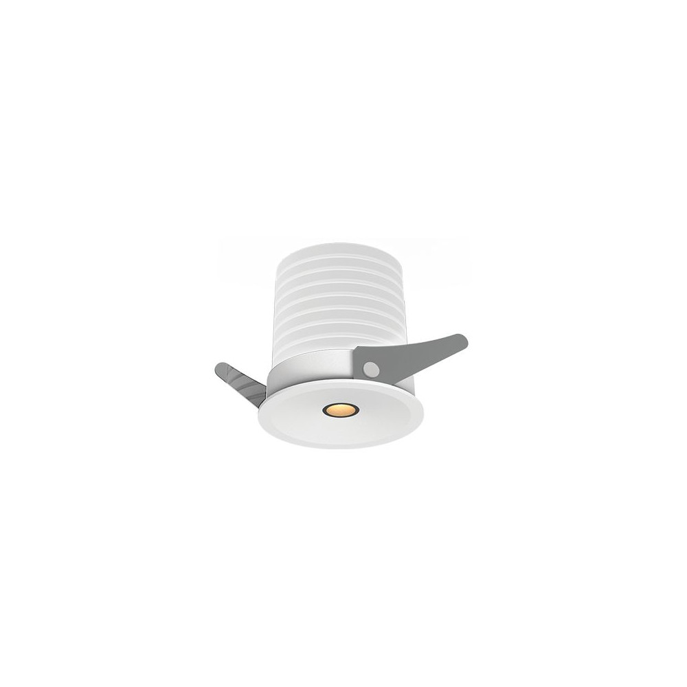 Downlight ZAMBELIS D42 6W IP44 DESIGN Blanc Sablé sans Driver S171