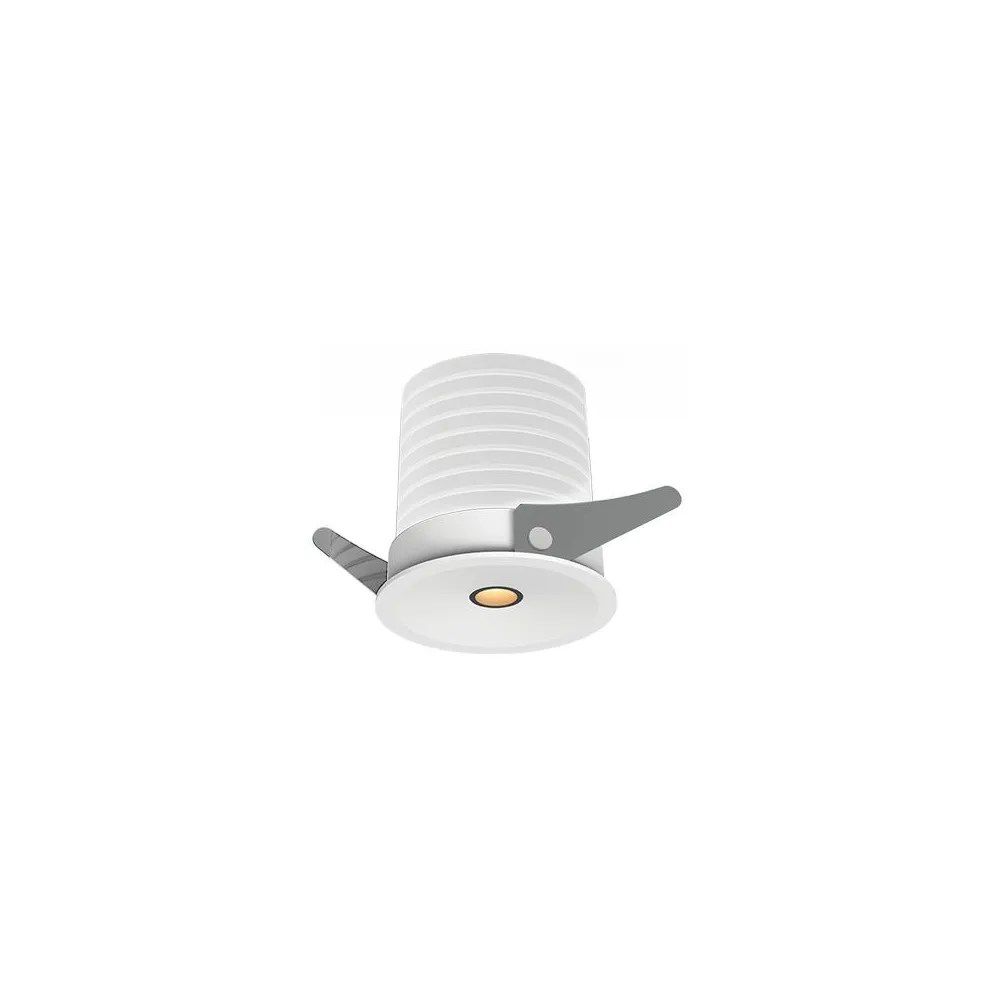 Downlight ZAMBELIS D42 6W IP44 DESIGN Blanc Sablé sans Driver S171