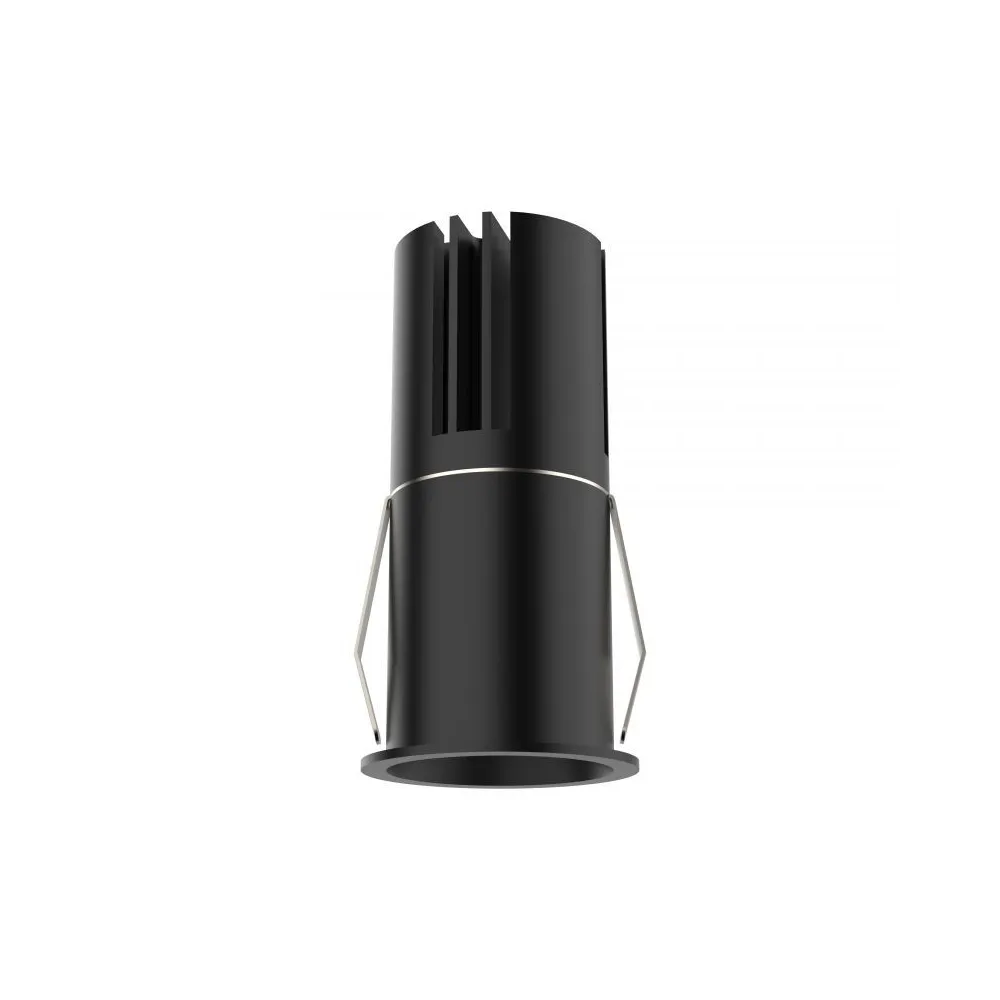 Downlight encastré ZAMBELIS D40 9W DESIGN Noir Mat Sans Driver S210