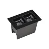 DownRay ZAMBELIS 5W DESIGN Zandstraal Zwart Met Driver S085-B