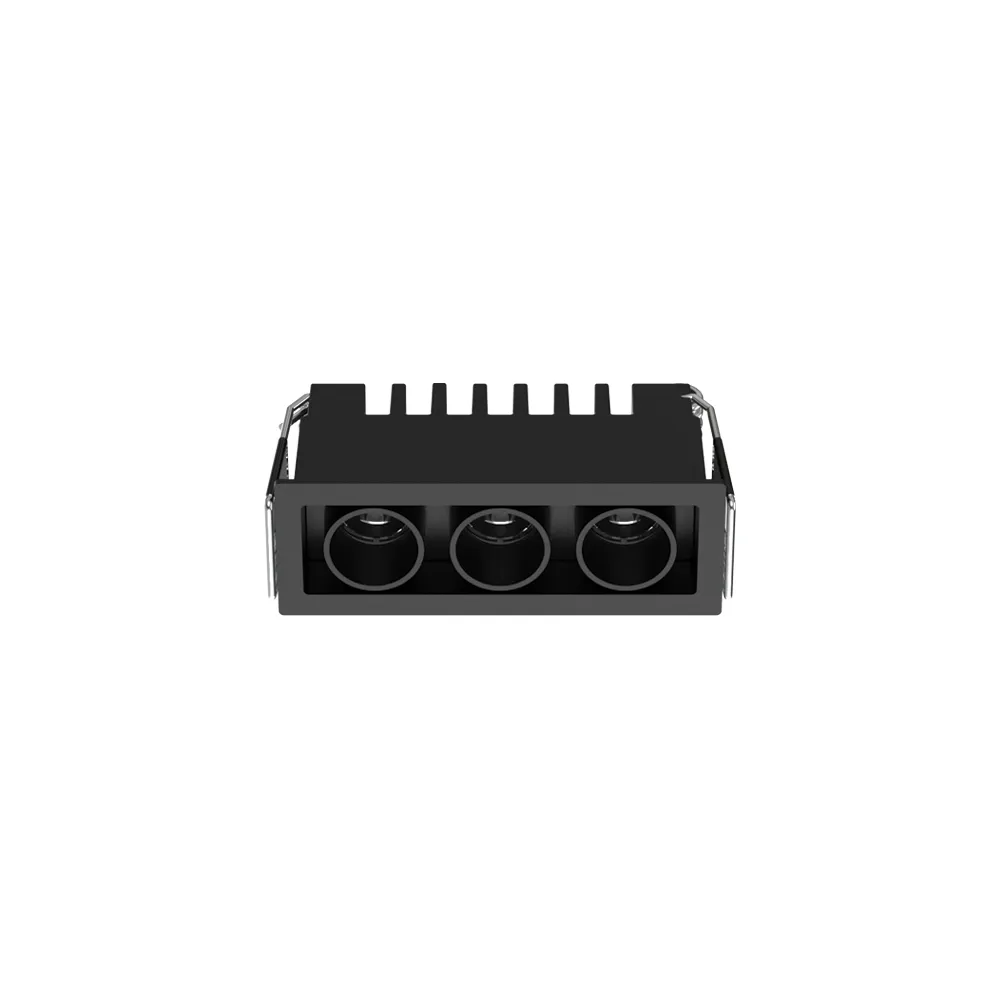 DownRay ZAMBELIS 7W DESIGN Noir Sablé Sans Driver S335