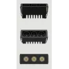 DownRay ZAMBELIS 7W DESIGN Noir Sablé Sans Driver S335