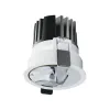 DownRay Basse Luminance ZAMBELIS Asymétrique 10W DESIGN Blanc Sablé Sans Driver S337