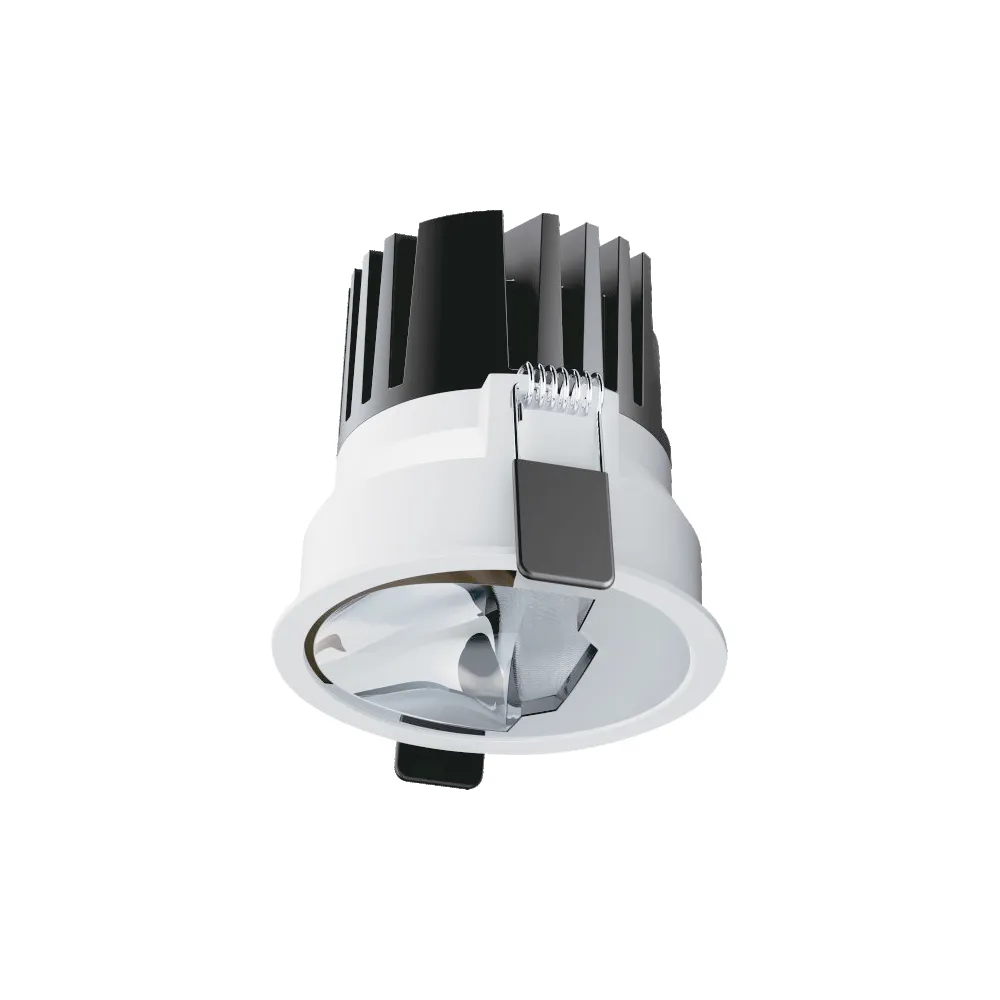 DownRay Basse Luminance ZAMBELIS Asymétrique 10W DESIGN Blanc Sablé Sans Driver S337