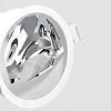DownRay ZAMBELIS Asymmetric 10W DESIGN Sandblasted White Driverless S337
