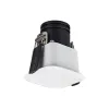 DownRay Carré ZAMBELIS 5W IP54 DESIGN Blanc Sablé Sans Driver S346