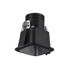 Square DownRay ZAMBELIS 5W IP54 DESIGN Sand Black Driverless S347 FS