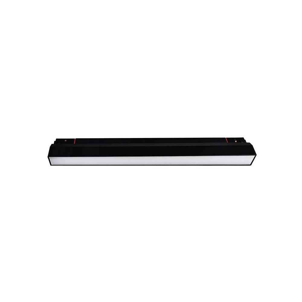 Magnetleuchte ZAMBELIS 12W Opal DESIGN Schwarz Sandgestrahlt 2086