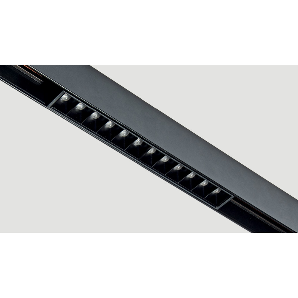 Magnetisch armatuur ZAMBELIS 8W 4000K Dimbaar DESIGN Zandkleur Zwart 2091-4B