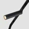 Magnetisch armatuur ZAMBELIS D26 5W Dimbaar DESIGN Zandkleur Zwart 2094