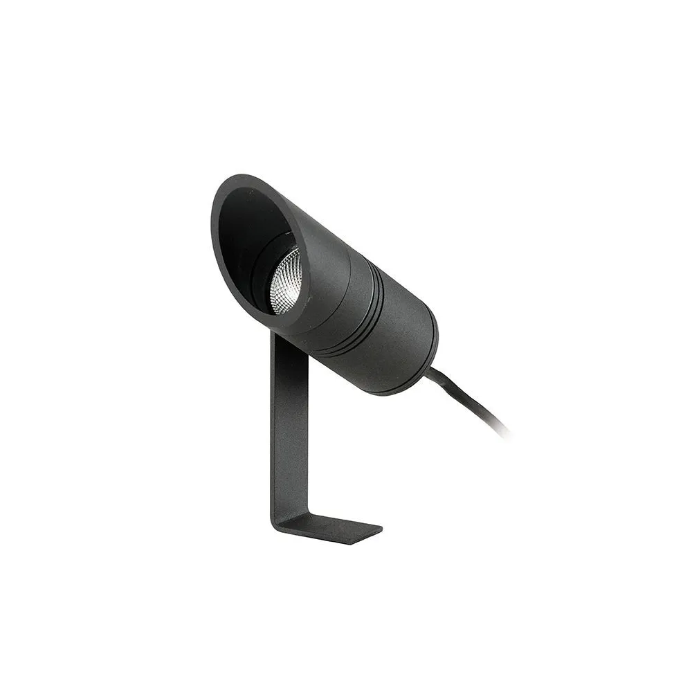 Grondspies Projector ZAMBELIS D56 7W IP65 DESIGN Grafiet E152