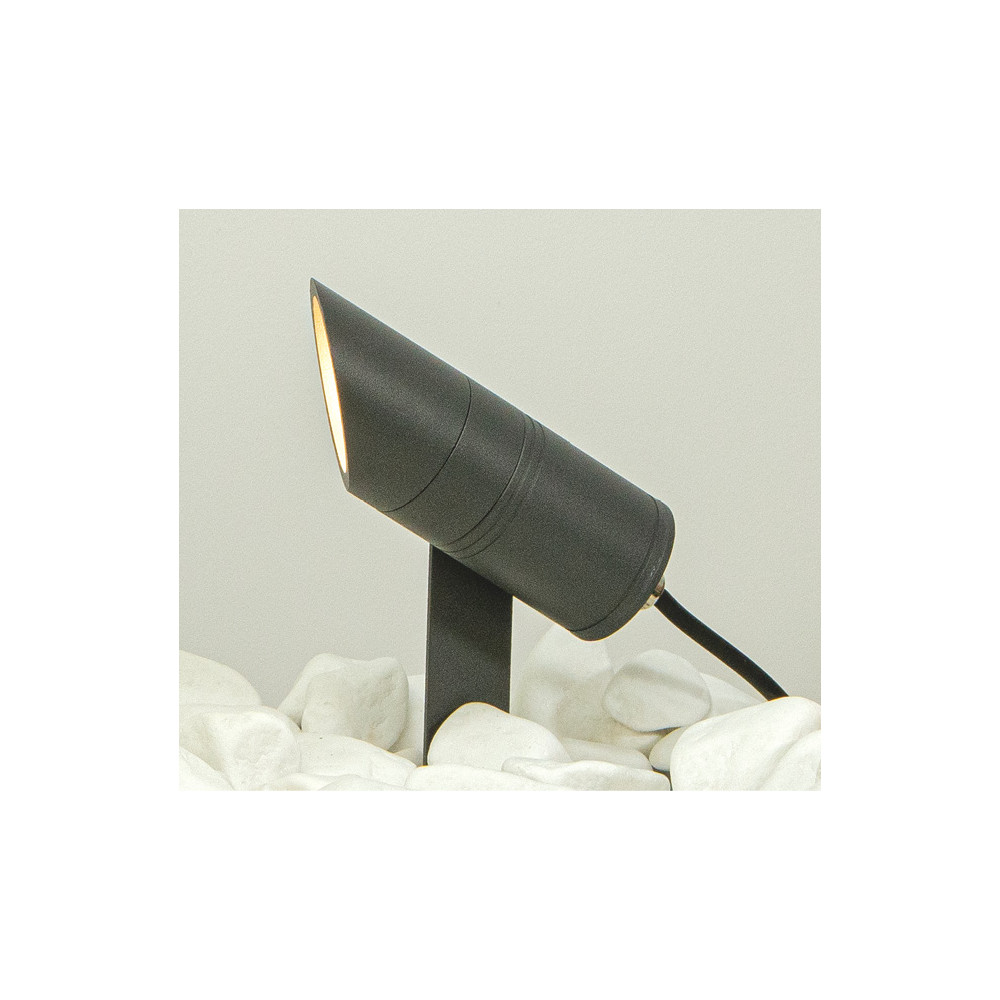 Spike Spotlight ZAMBELIS D56 7W IP65 DESIGN Graphite E152