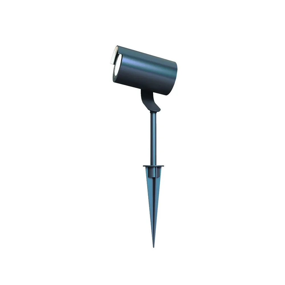 Grondspies Projector ZAMBELIS D75 12W IP65 DESIGN Grafiet E285