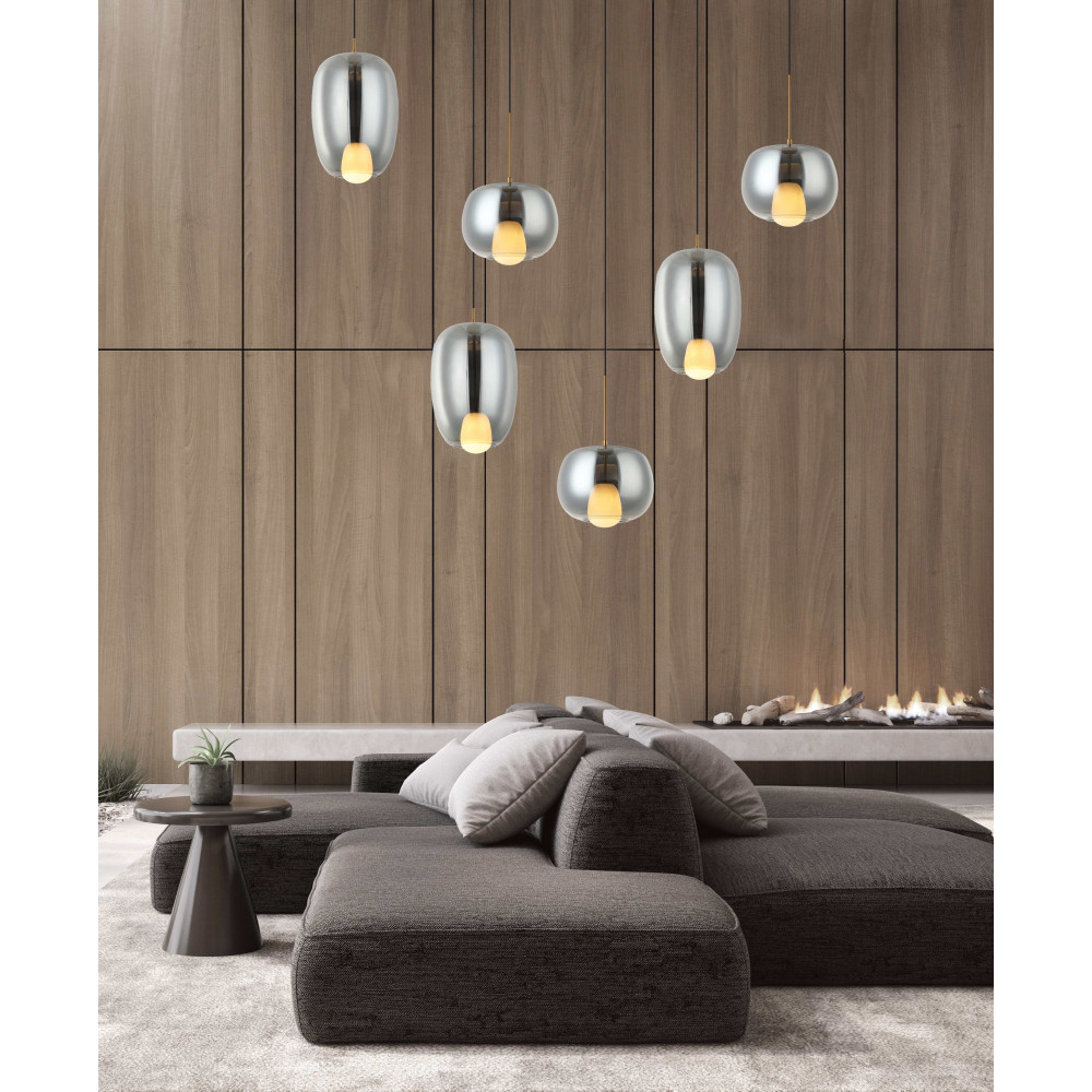 Suspension ZAMBELIS D300 G9 24cm DESIGN Or Mat Sans Source 22058