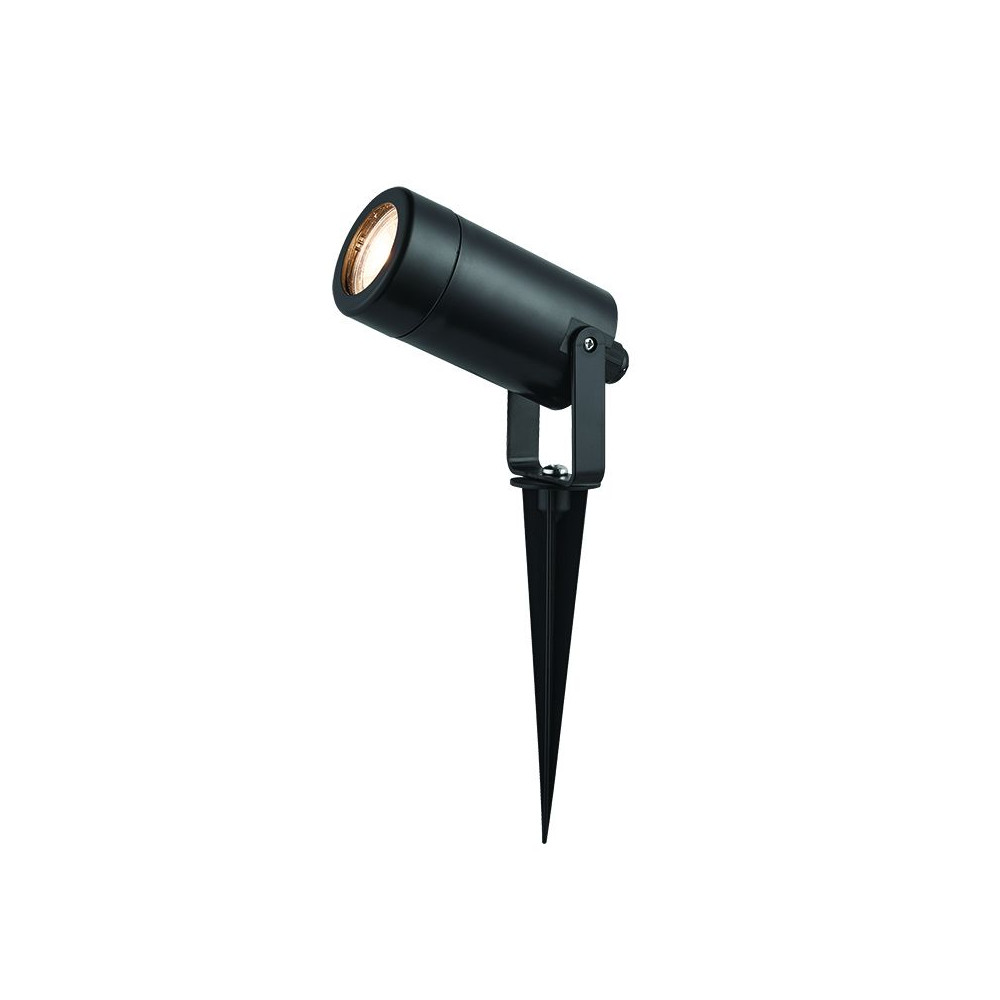 Grondspot ZAMBELIS D60 GU10 IP54 DESIGN Zwart Zonder Lichtbron E312
